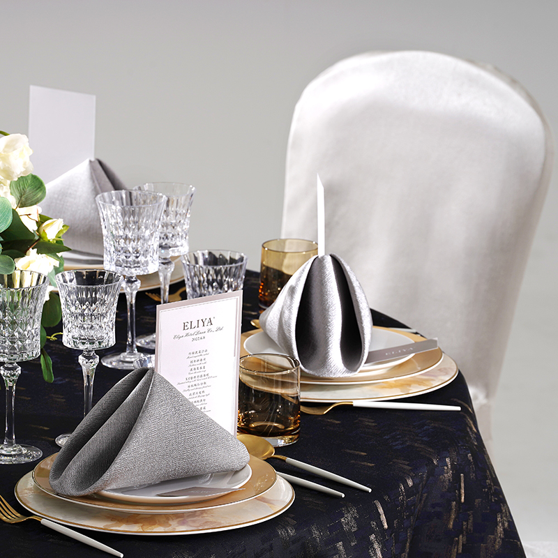 Luxury Banquet Table Linen and Dining Setting Collection - Image 21