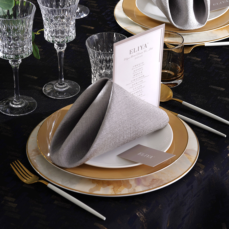 Luxury Banquet Table Linen and Dining Setting Collection - Image 15
