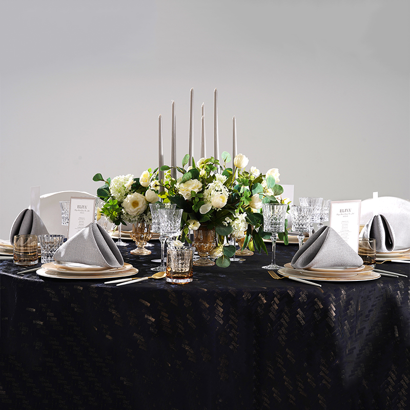 Luxury Banquet Table Linen and Dining Setting Collection - Image 12