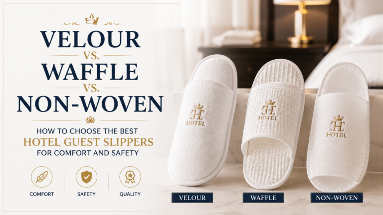 Velour vs. Waffle vs. Non-Woven: How to Choose the Best Hotel Guest Slippers for Comfort and Safety